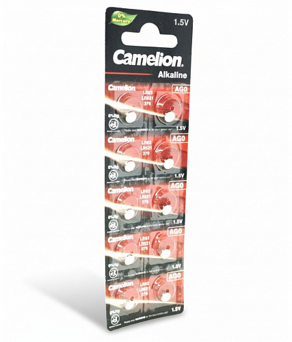 Camelion Alkaline AG0 1.5V LR63 379A/LR521