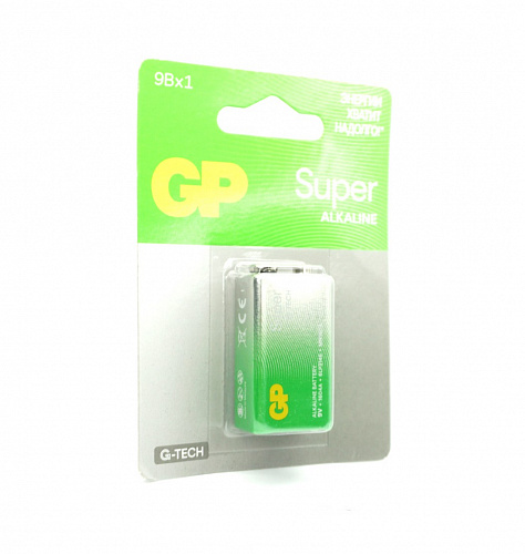 GP Super Alkaline G-TECH 9V (1604A)